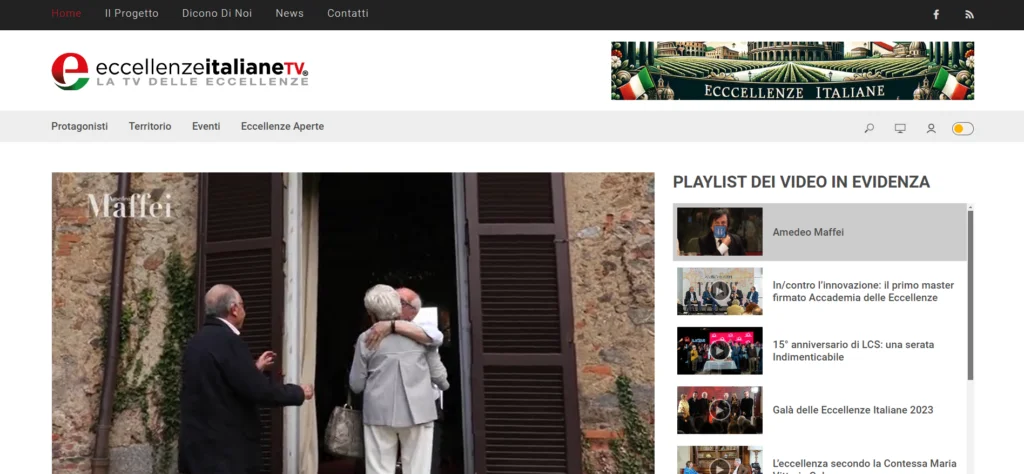Logo Eccellenze Italiane TV