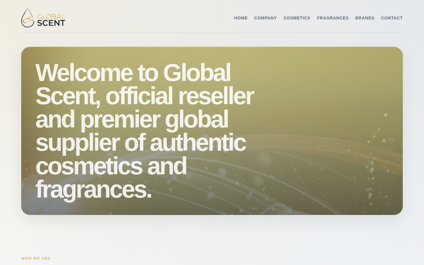 Global Scent desktop