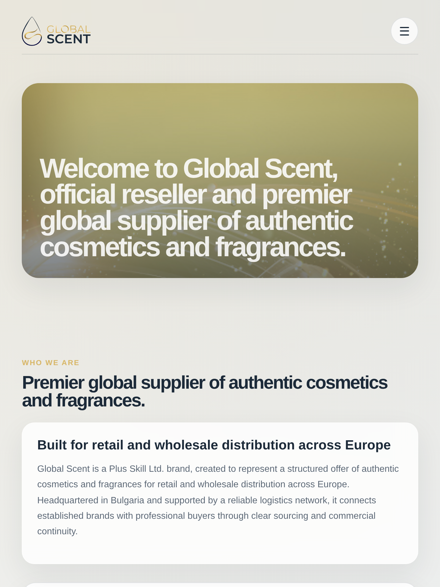 Global Scent tablet