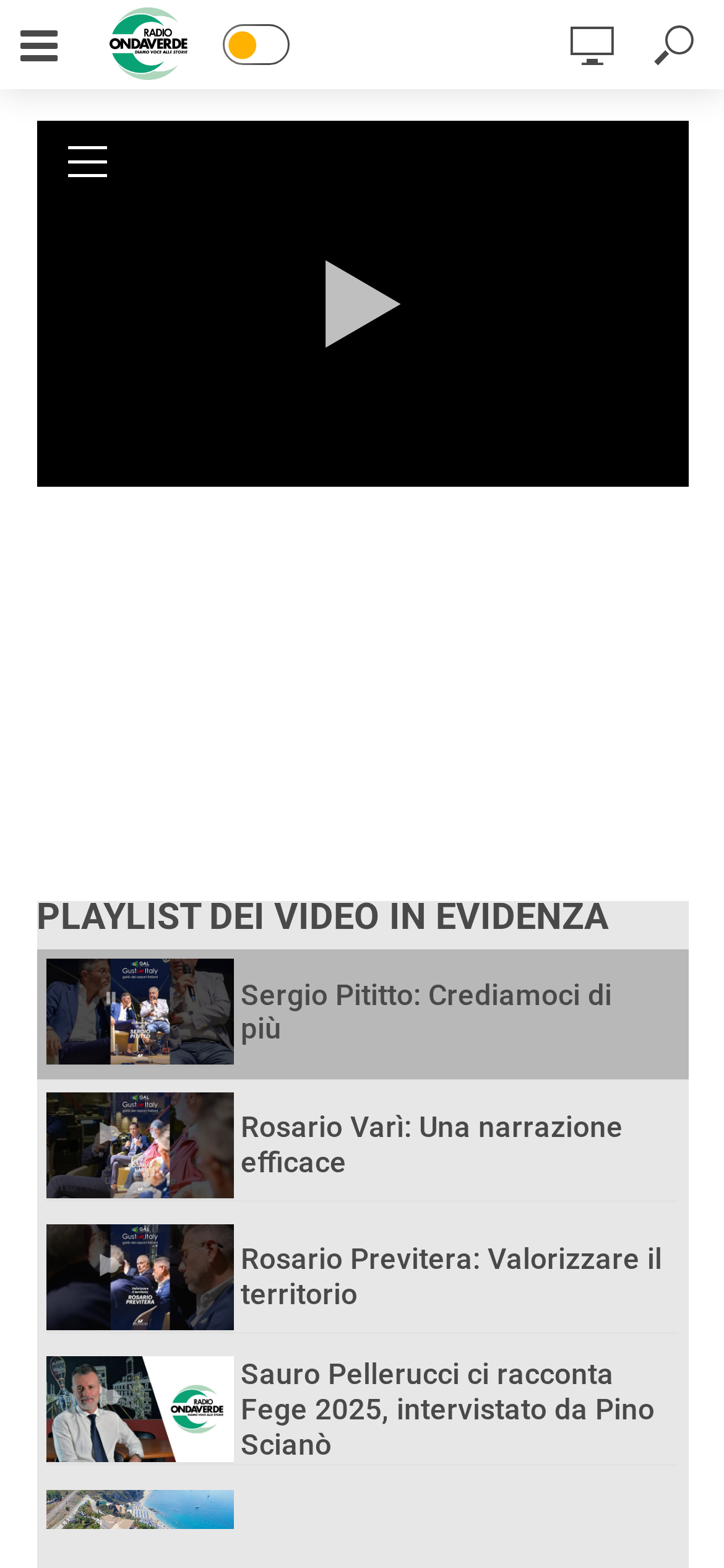 Radio Onda Verde mobile