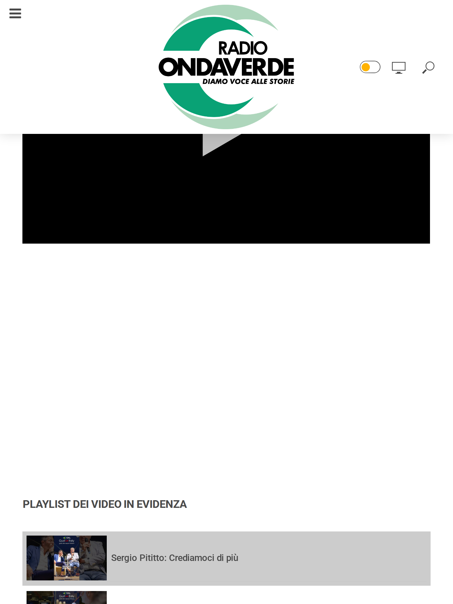 Radio Onda Verde tablet